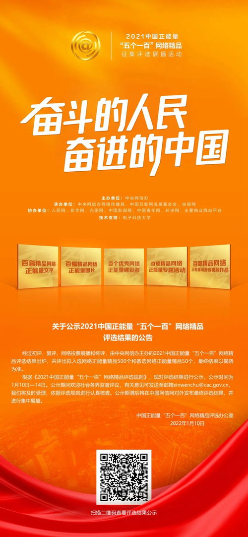 2021中國正能量“五個一百”網絡精品評選結果公示 神兔網絡的出彩故事